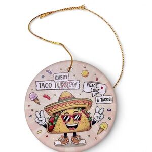 Taco Tuesday Hanging Ornament
